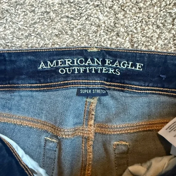 American Eagle Outfitters Kick Boot Jeans 0 short - Picture 4 of 5